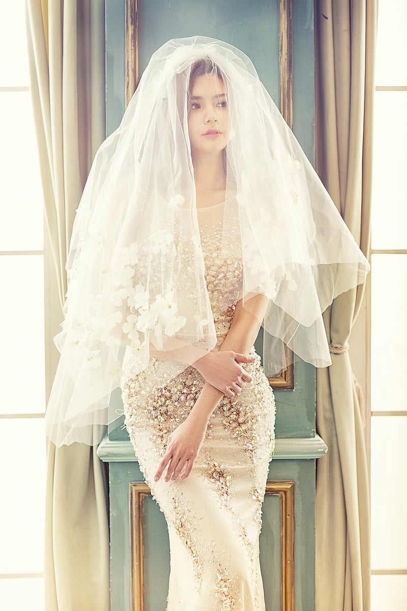 Bride with Wedding Bouquet
